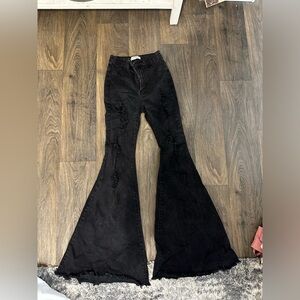 Black Bell Bottoms